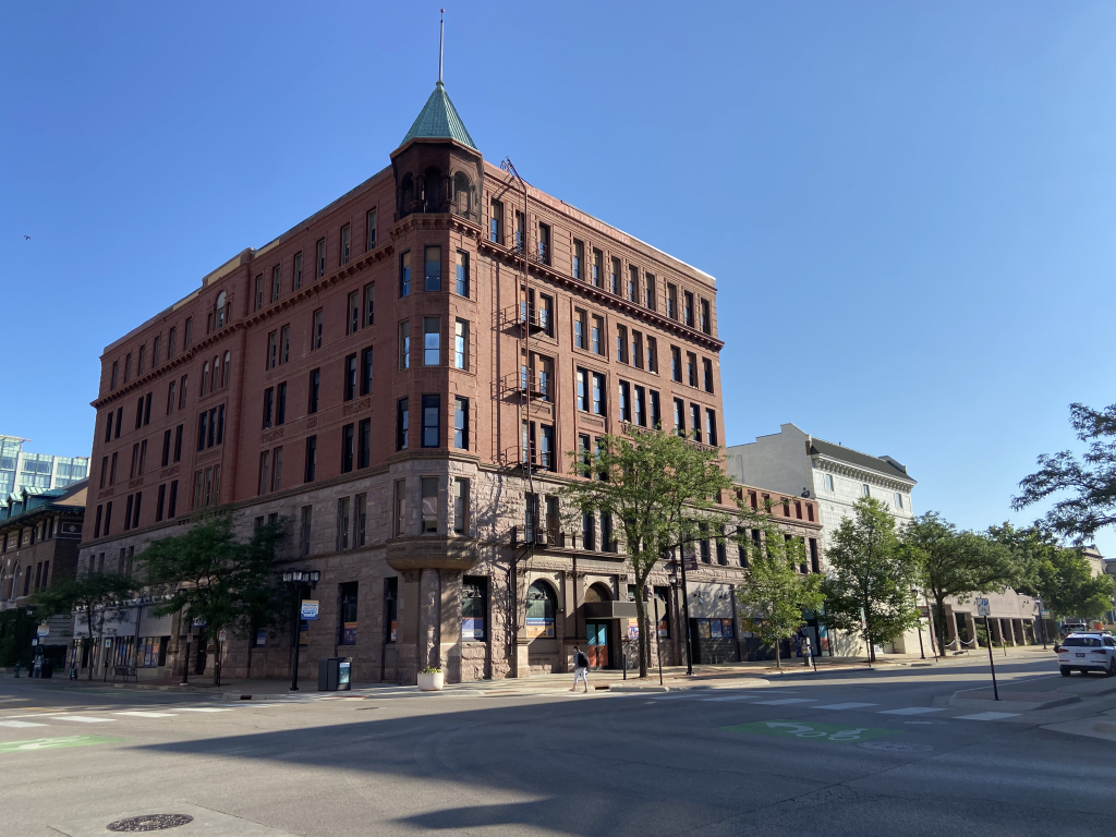 Downtown Cedar Rapids former Guaranty Bank building