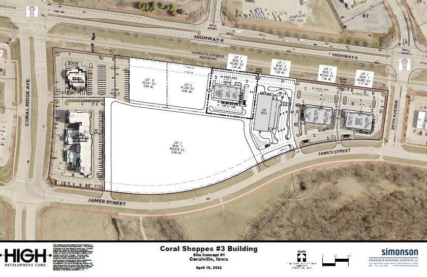 Coral Galleria conceptual site plan